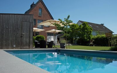 Edles Design Schwimmbecken