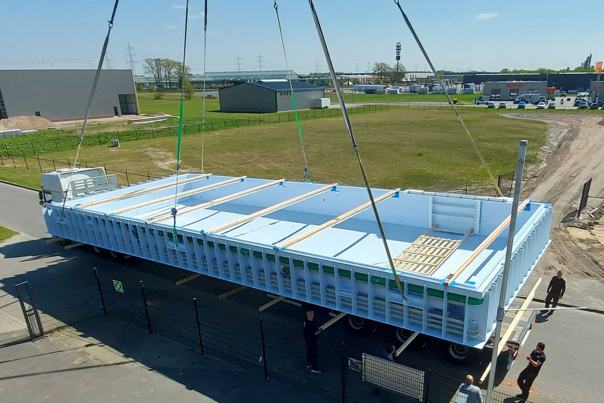 Qualitäts Schwimmbecken aus FPO